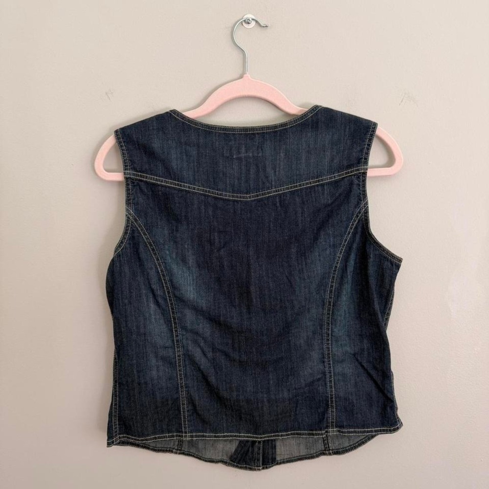 Y2K NINE & CO DENIM VEST - Picture 6 of 6